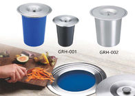 سطل زباله آشپزخانه کابینت، سطل زباله ضد زنگ مخفی ساخته شده