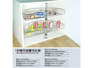 قفسه نگهدارنده لوازم آشپزخانه مدرن با روکش کروم Muti - کاربردی