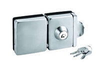 قفل ایمنی درب شیشه ای دو درب کشویی با دستگیره برای درب مربع