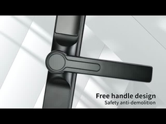 پل شکسته از طرف تنگ قفل هوشمند، مواد آلیاژ روی، پنجره صفحه نمایش، دسته کوتاه 3.0،