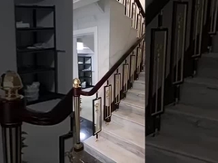 آلومینیوم کلاسیکی آلیاژ بالوسترز تزئینات داخلی پله های بالا