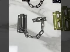 قفل درب ریم مس میله ای قفل درب امنیتی اروپایی شب دوامدار صاف