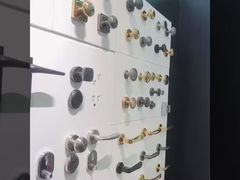 قفل درب توکار فنری با روکش PB ضد ضربه