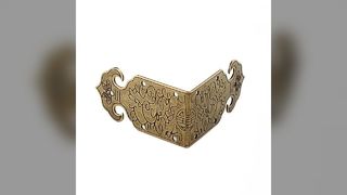 جعبه محافظ گوشه فلزی گوشه مس خالص آنتیک محافظ گوشه جعبه هدیه جعبه جواهر ج