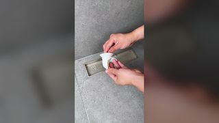خطای هسته تخلیه کف، لوله گسترش فولاد ضد زنگ برای خروجی فاضلاب حمام، بوی قبل