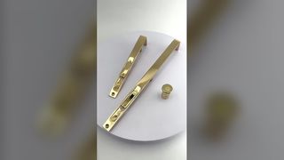 درب کامل مسی با پیچ مخفی، درب چوبی دو بازشو، پیچ نامرئی کشیده، مخفی