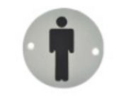 زنان و مردان توالت تصویر درب حمام علامت در آکریلیک سفارشی