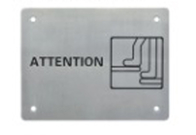 علامت تشخیص لمس نابینا برایل نشانه های توالت برای هتل