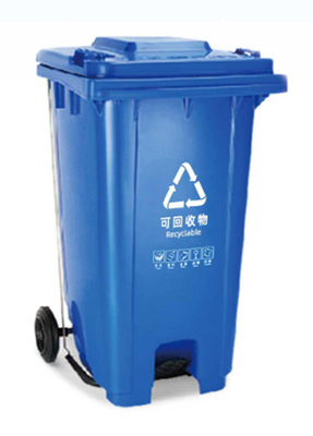 GRH 13 گالن 50L 120L 240 لیتر سطل زباله 660 لیتر سطل زباله با چرخ