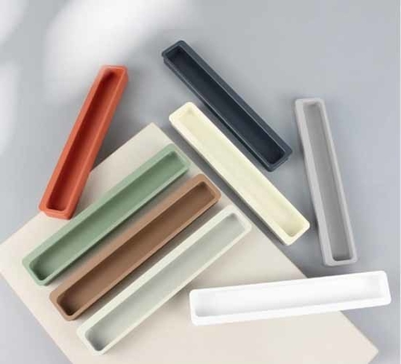 دستگيرات آلومينيومي پنهان دفتر حمام مرکز کابينت درب دستگير دستگيرها کشيدن دستگير مبلمان سياه مات