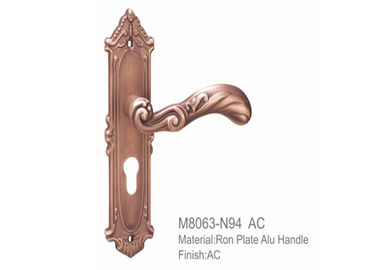 طراحی کشتی سطحی و دستگیره درهای سطح دستگیره درب آلیاژ روی Rosettes 58mm