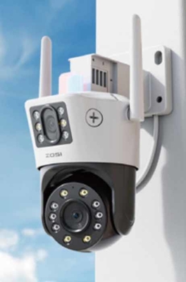 دوربین WIFI خانه هوشمند گرم 1080P PTZ WIFI درب بیرون ضد آب IP66 دوربین IP بی سیم دوربین CCTV PTZ