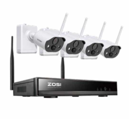 قیمت کارخانه دوربین ضد آب نظارت 1080p AHD CCTV DVR KIT 8CH با کابل شبکه و منبع برق شامل