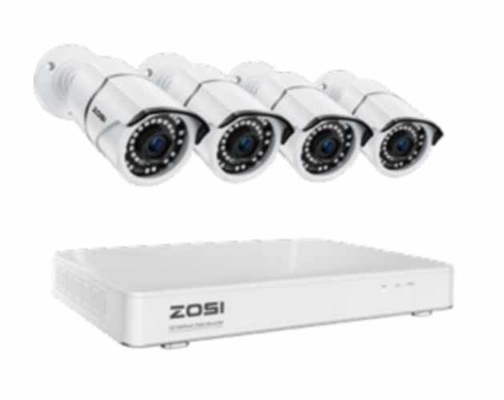4ch 8ch سیستم دوربین وای فای 3mp کیت های بی سیم دوربین IP امنیت