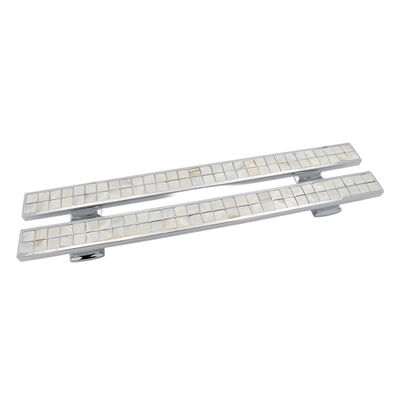 Rust-Proof Aluminum Alloy Cabinet Pulls Surface-Mounted Drawer Handles with Self-Tapping Screws for Kitchen Wardrobe