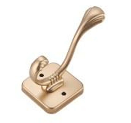 Decorative Wall Mounted Coat Robe Hat Hook Bedroom Bathroom Zinc Alloy Wall Hanger Hook
