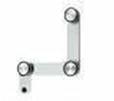 Stainless Steel Sliding Door Rollers Connector Glass Door Pivot Top Pivot Pole Short