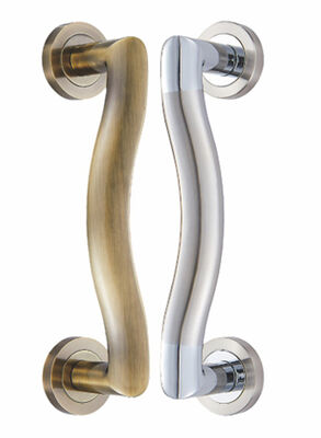 Round Hardware Pull Handles Screw Fixing Installation Ideal Choice for Doors Windows Cabinets Easy to Install and Strong