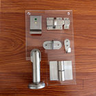 لوازم جانبی پارتیشن توالت ضد زنگ سخت افزار کابین توالت SS201