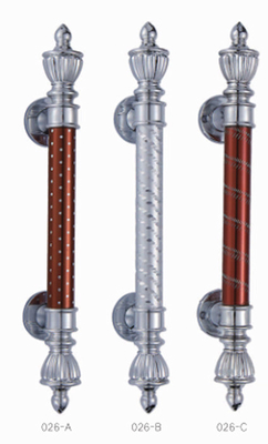 گره زدن مبلمان آلومینیومی کابینت سخت افزار درب آشپزخانه کشو دستگیره با پاهای پلاستیکی