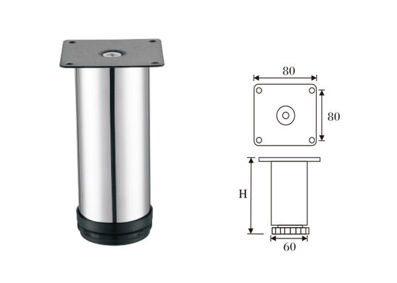 پایه مبل مدرن با طول عمر طولانی مواد فولادی ضد زنگ با کارایی بالا