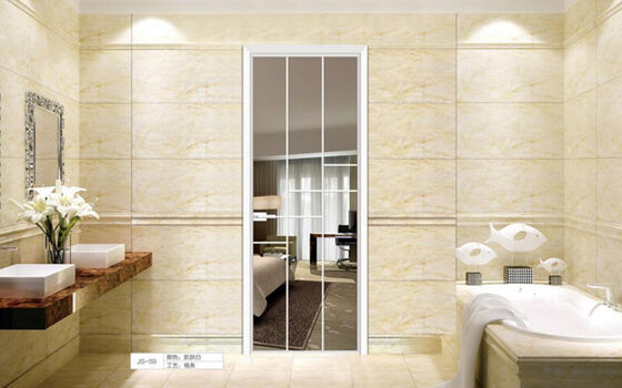 فرش پنجره آلومینیومی آنودیزه شده سخت افزار طراحی مدرن اجزای ماندگار برای پروژه های تجاری و مسکونی